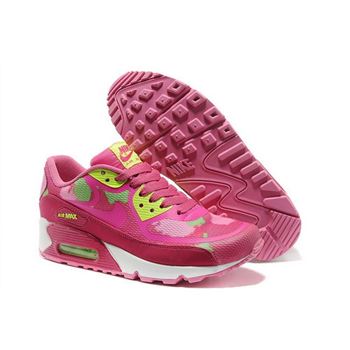 Wmns Nike Air Max 90 Prem Tape Sn Women Pink Green Running Shoes Usa